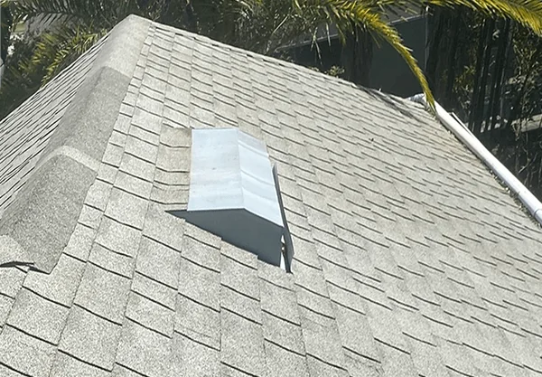 Roof Cleaning project after professional cleaning by Wash and Go